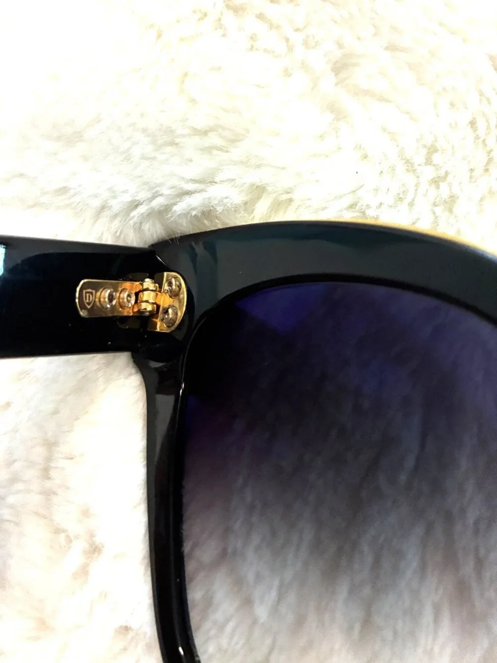Dita DAY TRIPPER 22031-A Black/Gold Frame Sunglasses Grey Lens 55-20-145